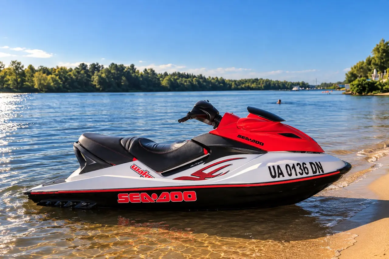 BRP GTX Wake 155 — прокат гідроцикла в Києві